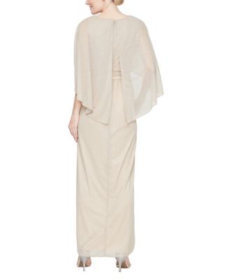 Petite Ruched Waist Maxi Dress