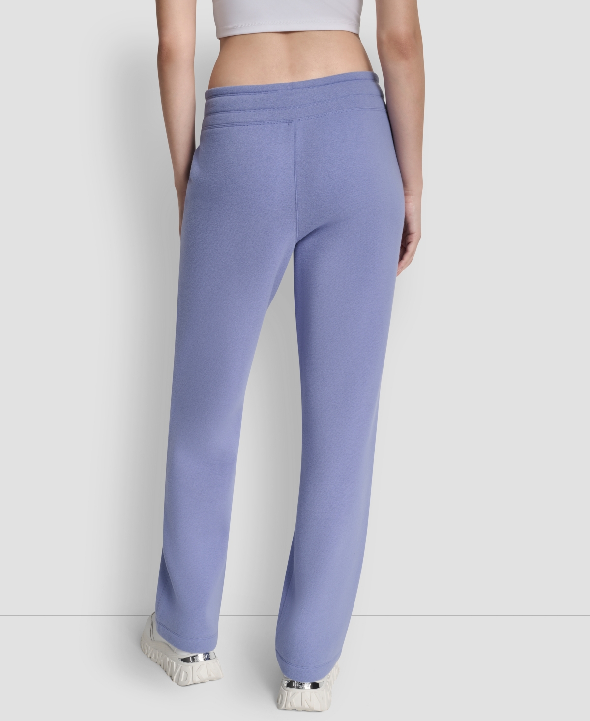 Dkny Women's Metallic Bubble Open Leg Pull-On Pants