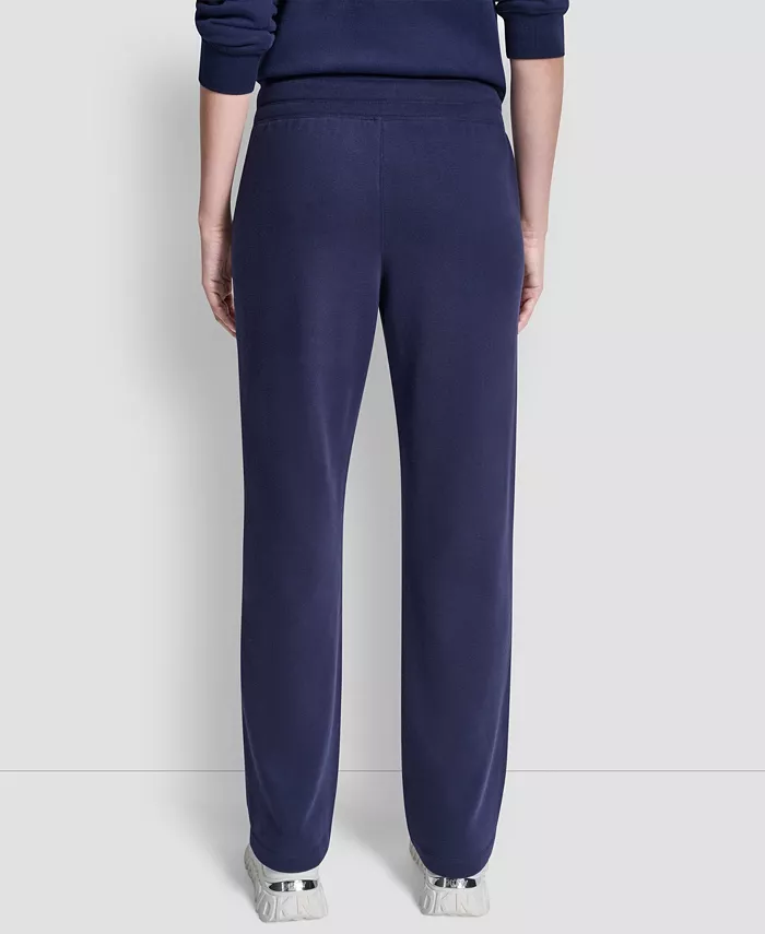 Women's Metallic Bubble Open Leg Pull-On Pants - thumbnail 4