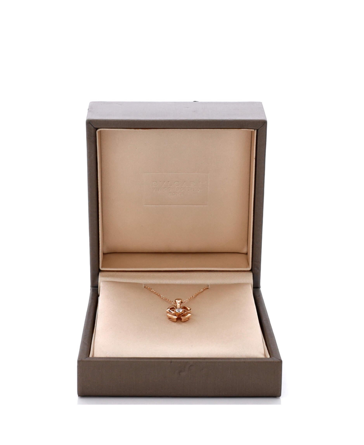 Pre-Owned Bvlgari Fiorever Pendant Necklace