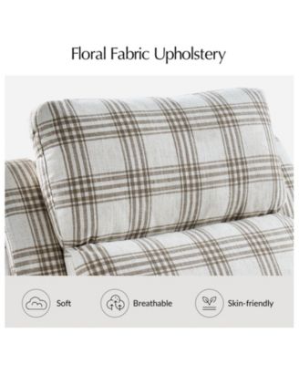 Alfons Swivel And Rocker Power Recliner With Headrest