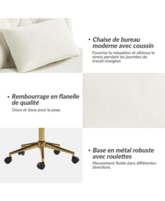 1 Pc Stainless Steel Gas Spring SGS Certified Modern Ergonomic High-Back Office Chair