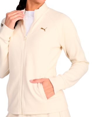 Women's Textured Knit Full-Zip Jacket