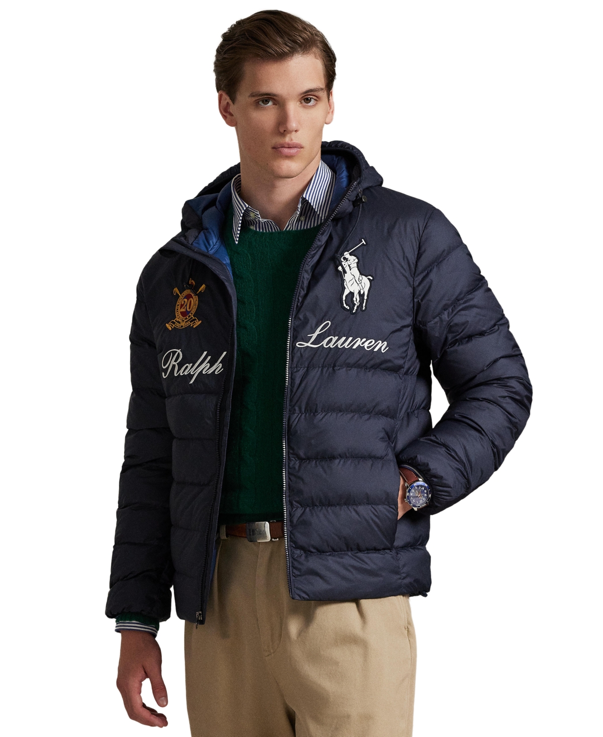 Polo Ralph Lauren Men's Colden Big Pony 20th Anniversary Embroidered Jacket