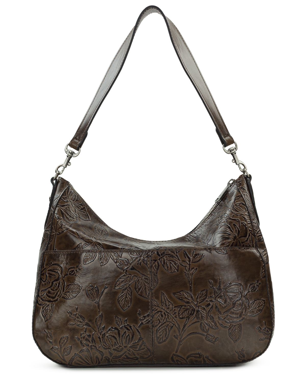 Patricia Nash Athani Bark Leaves Shoulder Handbag
