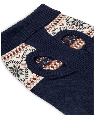 Organic Fair Isle Dog Sweater