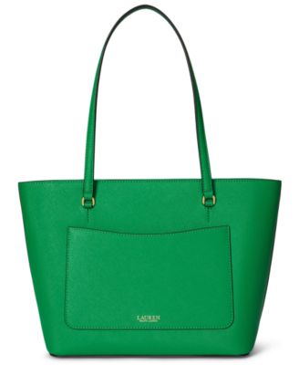 Crosshatch Leather Medium Karly Shopper Tote