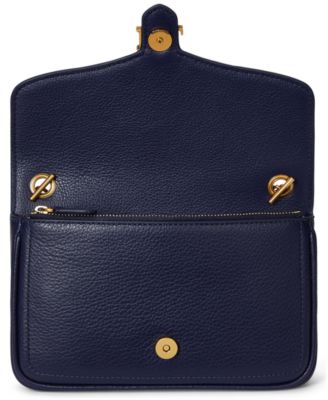 Bradley Small Pebbled Leather Crossbody Wallet