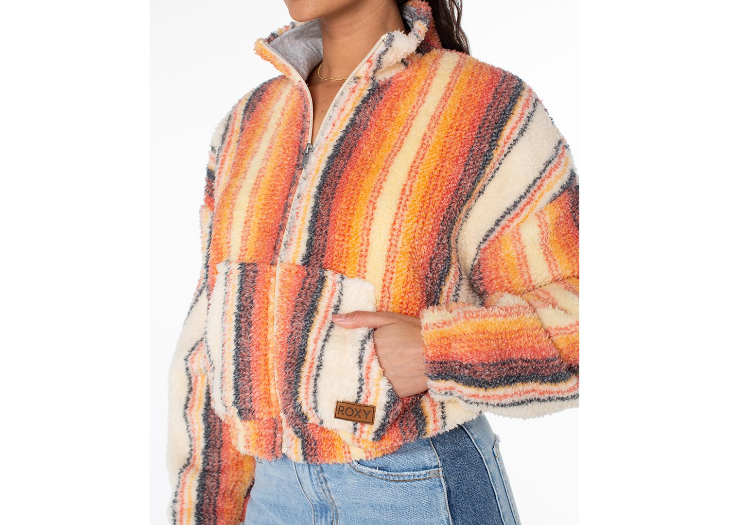Women's Cold Surf Full-Zip Mock Neck Top