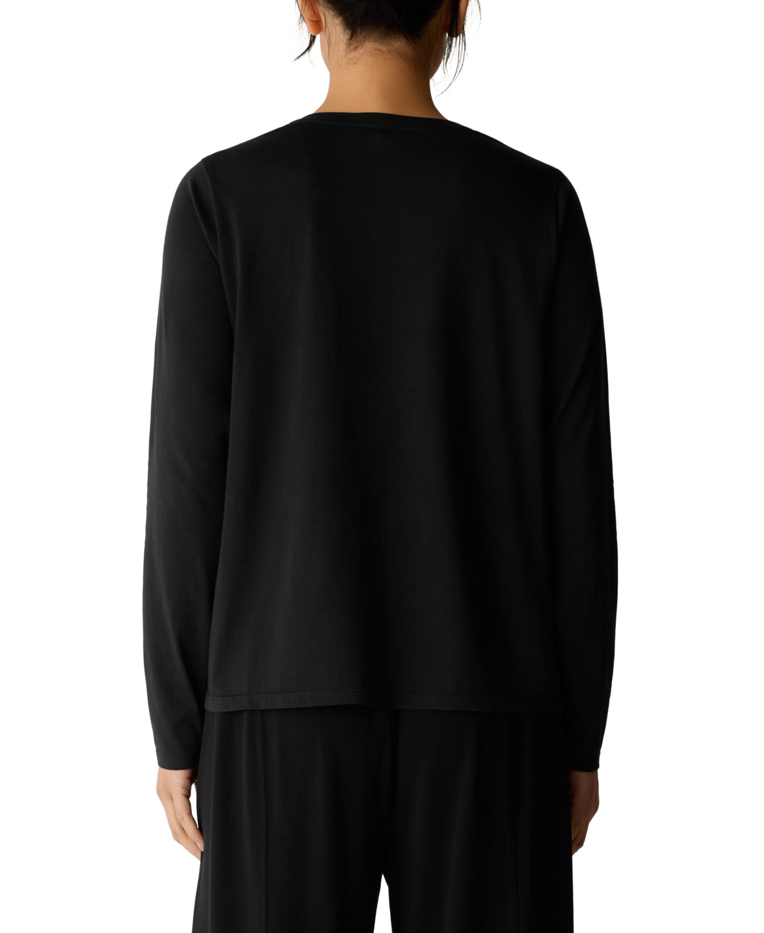 Women's Round Neck Long-Sleeve Top