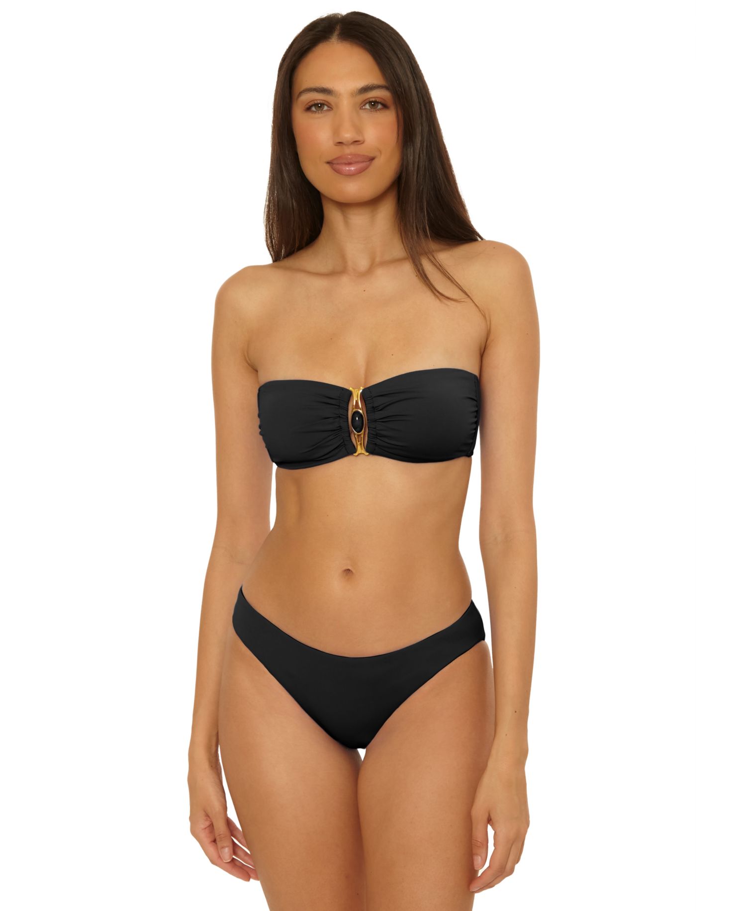 Women's Color Code Shirred Back Hipster Bottoms