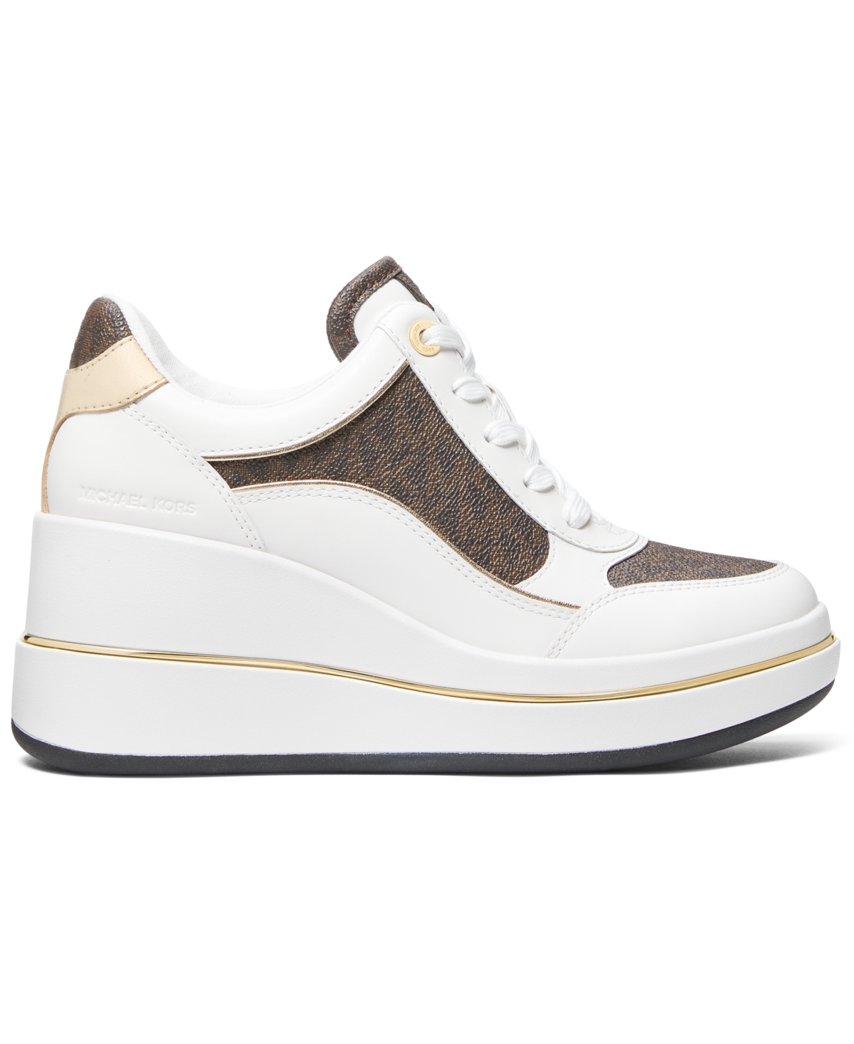 Michael Kors Women's Emmy Wedge Trainer Sneakers