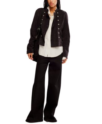 Women's Lotty Velvet Collared Jacket