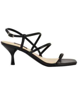 Women's Hindy Strappy Kitten Heel Dress Sandals