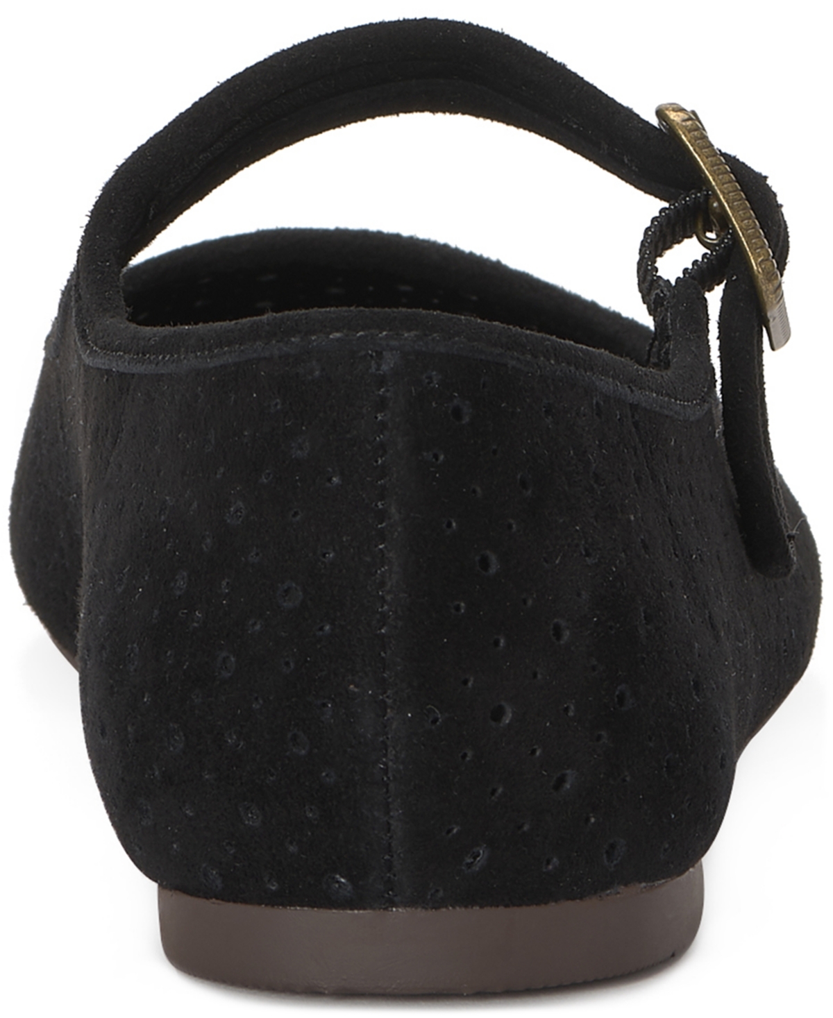 Lucky Brand Women's Tannyr Perforated Mary Jane Ballet Flats