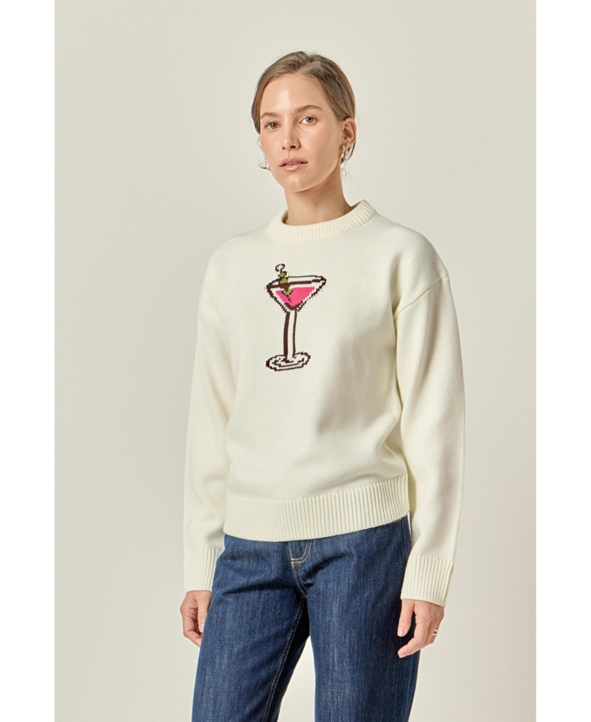 English Factory Women's Cocktail Sweater