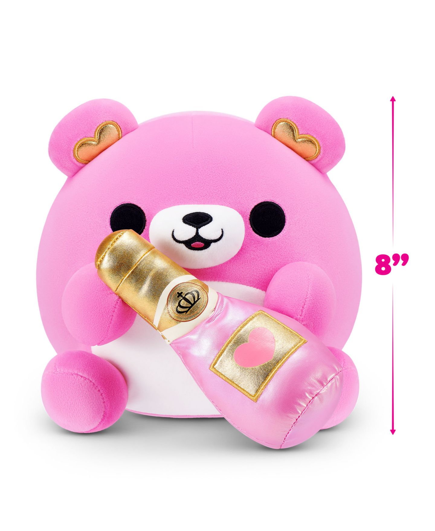 Детские мягкие игрушки ZURU Snackles S2 Valentine 8" Bear, цвет: Разноцветный — фото 3