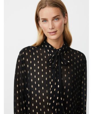 Women's MaInoria Neck Tie Shirt