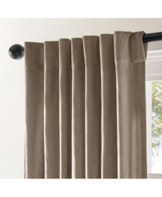 Adair Solid Velvet Curtain