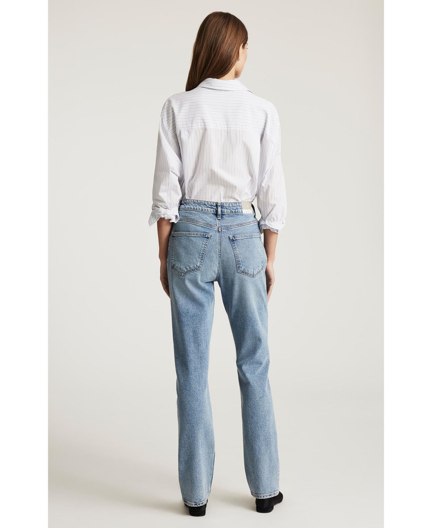 Women's Mavi New York Straight Leg In Dark Vintage Classic Denim