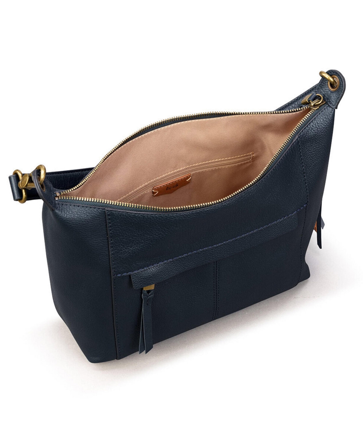 The Sak Alameda Leather Medium Hobo Bag In Blue