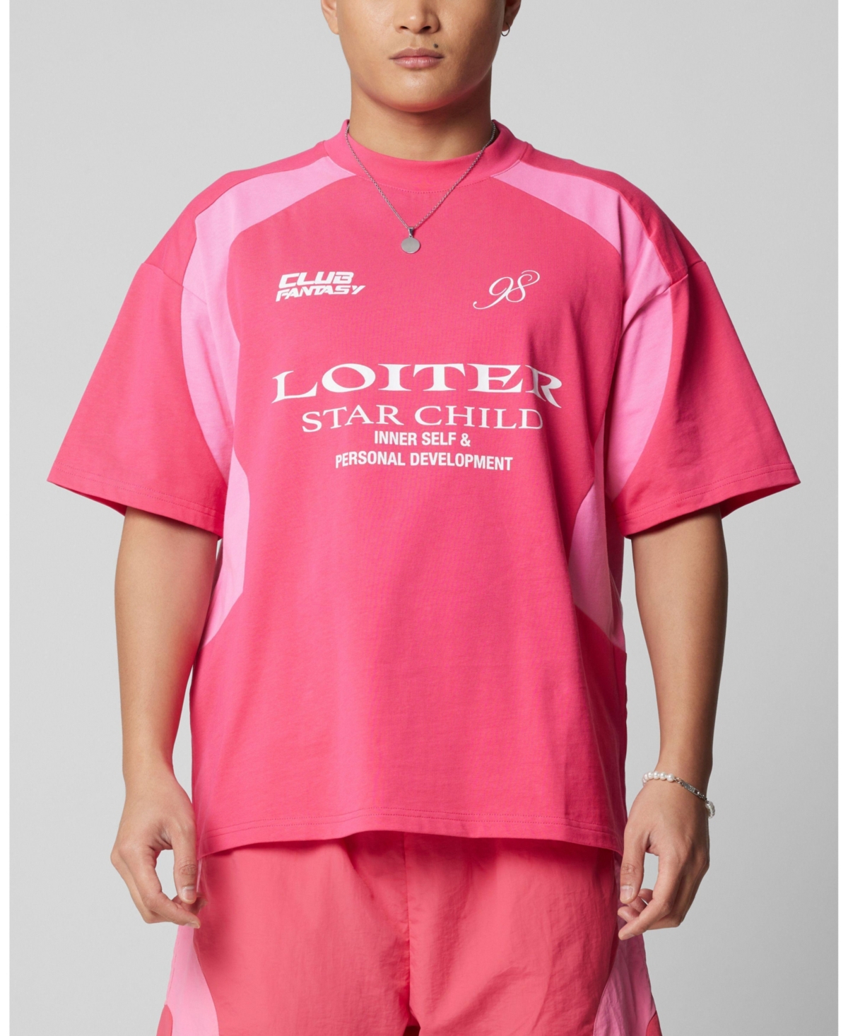 Loiter Men's Subculture Panel Tee T-shirt