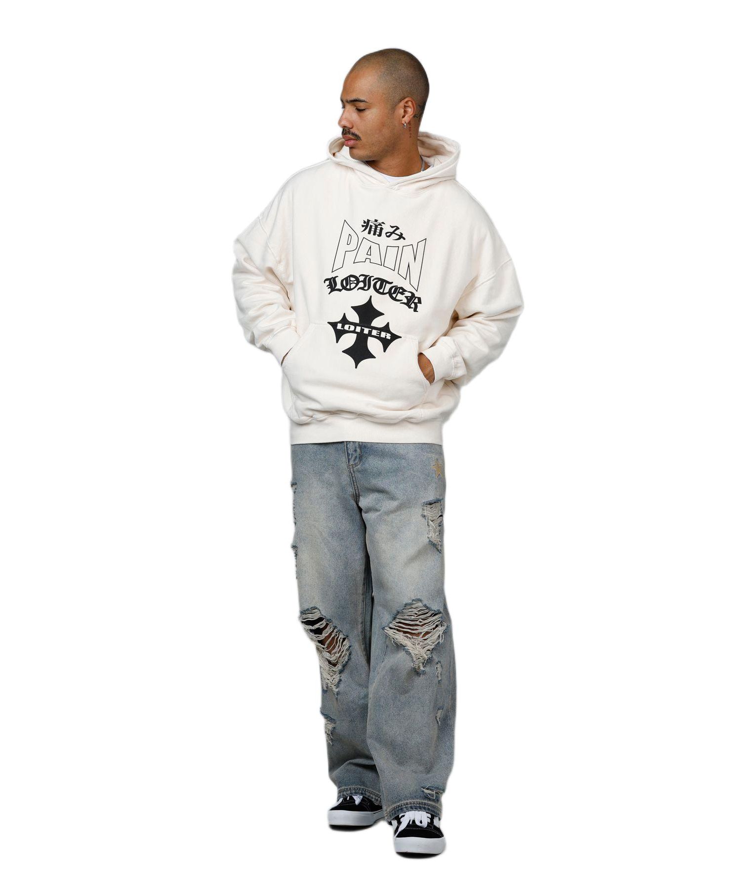 Men's mnml x Ultimate Pain Premium Hoodie
