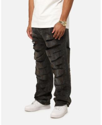 Men's Ultra Baggy Thrashed Denim