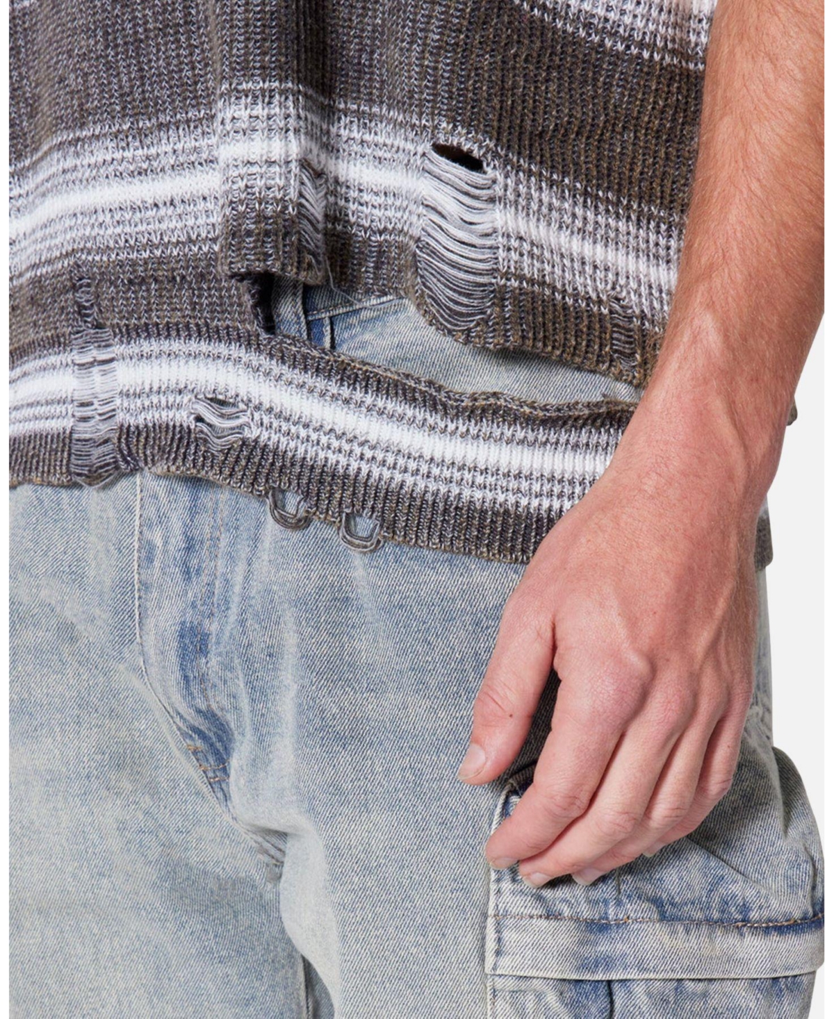 Loiter Men's Destroyed Pullover Shirt