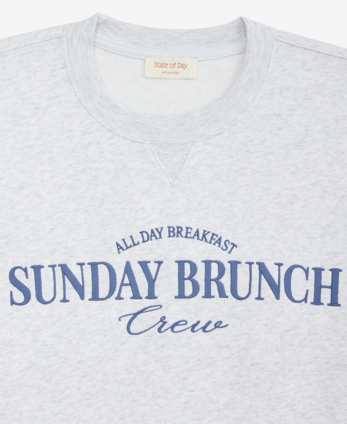 State of Day Women's French Terry Crewneck Sweatshirt, Macy's Exclusive