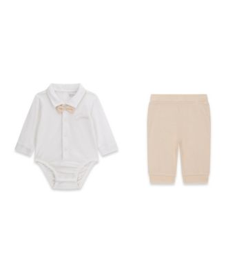 Baby Boys' Long-Sleeve Bodysuit and Pants, 2-Piece Set