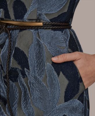 Women's Crewneck Sleeveless Dress