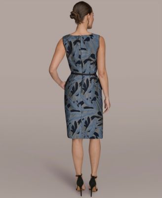 Women's Crewneck Sleeveless Dress