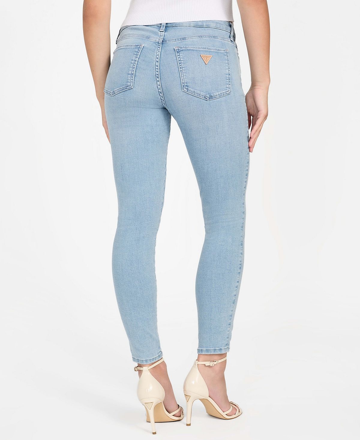 GUESS Women's Curve Skinny Jeans view 5 — MAYCSS fashion products