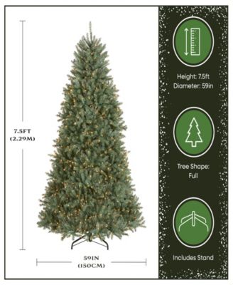 National Tree Company National Tree 7.5 FT Dunhill Blue Fir