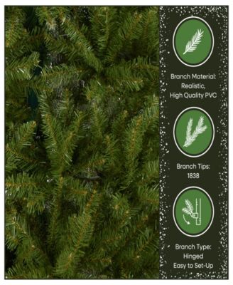 National Tree 6.5' Dunhill Fir Hinged Tree