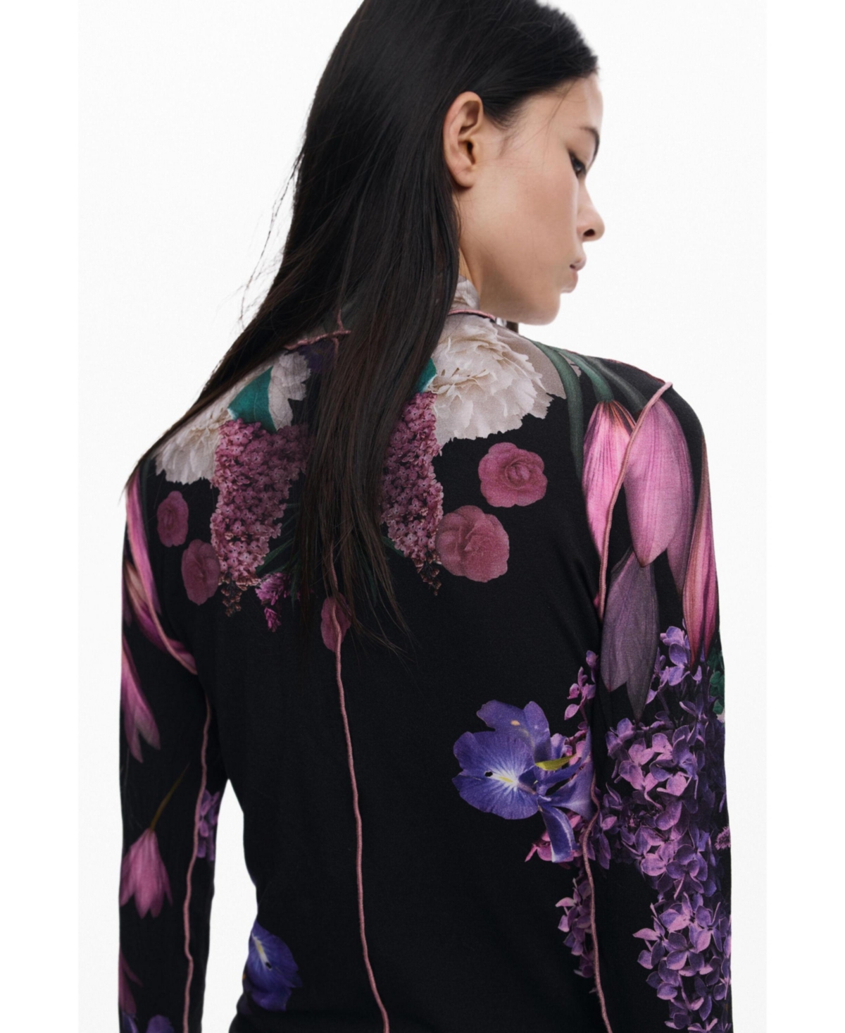 Desigual Women's Mirror flowers T-shirt