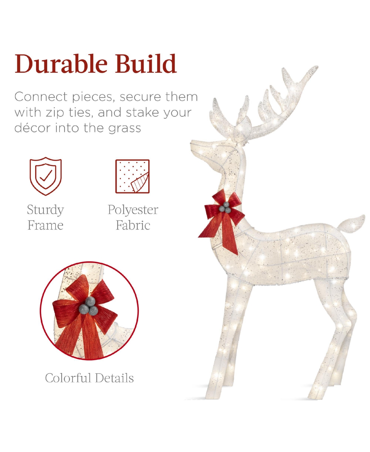 Best Choice Products 3-Piece Decoration 360