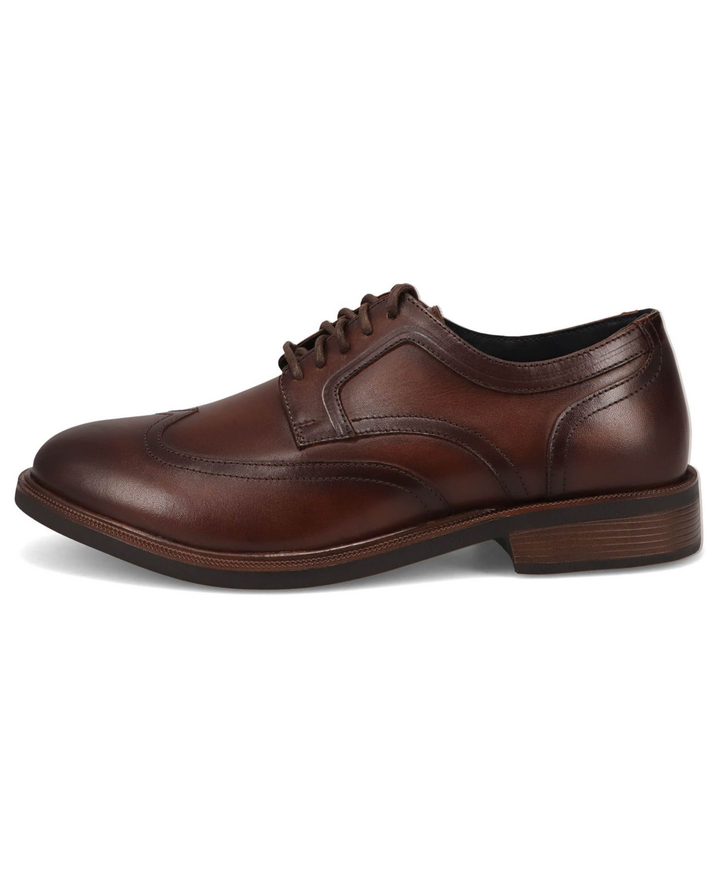 Обувь Dockers Men's Atkins Dressy Wingtip Oxford, цвет: Красное дерево — фото 6