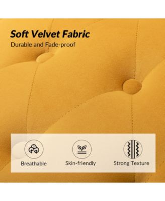 Upholstered Paolino Accent Chair with Button-tufted Back