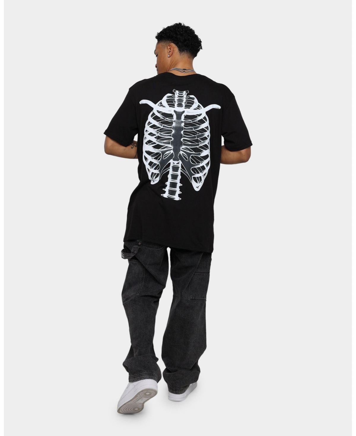 Father Forgive Me Men's Skeleton T-Shirt