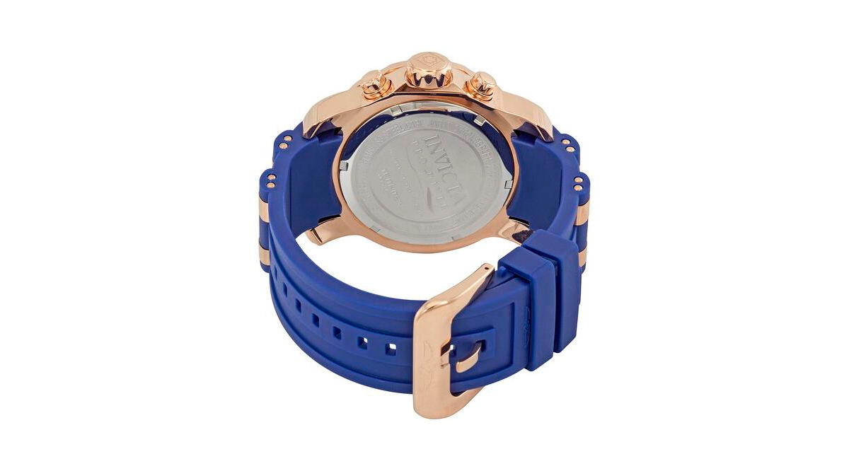 Invicta Men's Pro Diver Quartz Chronograph Blue Dial Watch