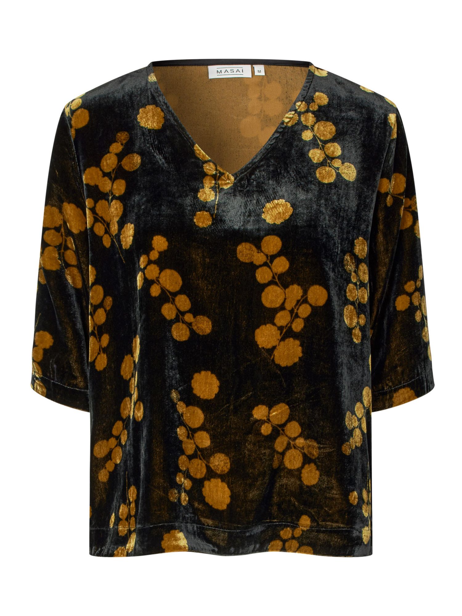 Women's Estela V-Neck Short Sleeve Blouse