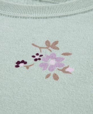 Girls' Logo Print Crewneck Sweatshirt