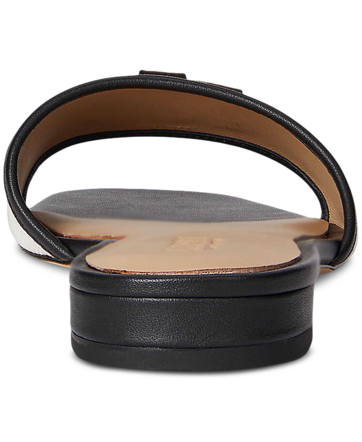 Ralph Lauren Women's Everley Slide Sandals In Black