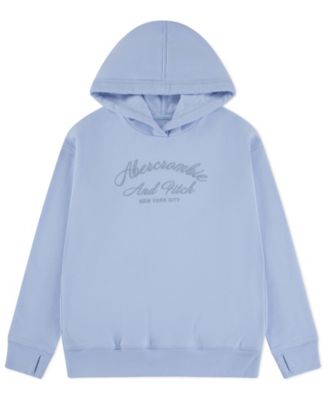 Girls' Logo Script Pullover Hoodie