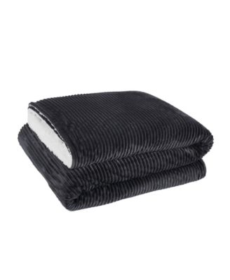 Plush Corduroy Blanket, Twin