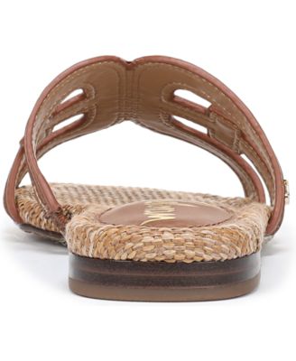 Bay Slip-On Flat Leather Casual Sandals