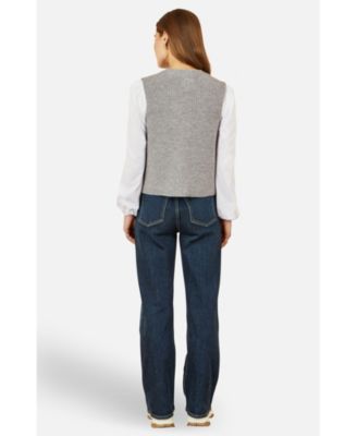 Women's Knitted Pullover Waistcoat