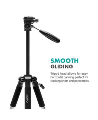 MV-T5 Full-Size Aluminum Tripod with Video Pan Head